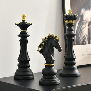 Chess Statue